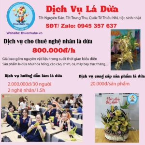 dich-vu-nghe-nhan-xep-la-dua