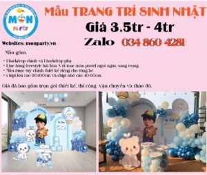 trang-tri-sinh-nhat-tone-xanh