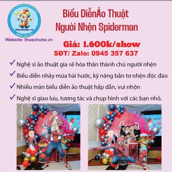 chu-he-bieu-dien-ao-thuat-spiderman